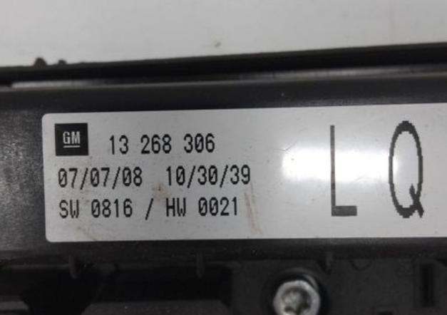 Opel Astra III 2004-2014 hatchback 1.7 CDTI diesel MT 81 kW 2008  Poistková skrinka 13268306