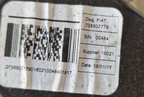 Fiat Ducato III 2006-2014 2.3 JTD diesel 88 kW 2008  Bezpečnostný pás predný ľavý 735507779