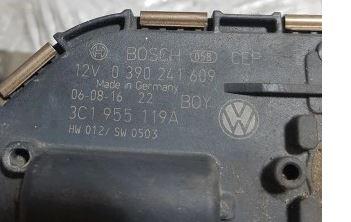 Volkswagen Passat B6 2005-2010 sedan 2.0 TDI diesel 103 kW 2007  Mechanizmus stieračov predný 0390241609