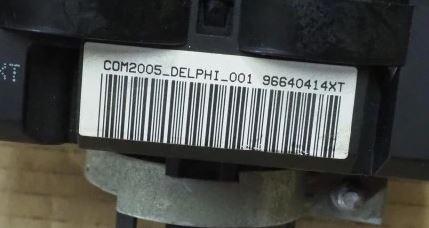 Citroen C3 I 2002-2009 hatchback 1.4 16v petrol MT 65 kW 2009  Prepínacie páčky pod volantom 96640414XT