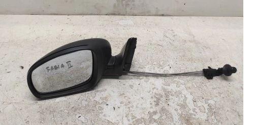 Skoda Fabia II 2007-2014 hatchback 1.2 12v petrol 51 kW 2007 Spätné zrkadlo vonkajšie ľavé