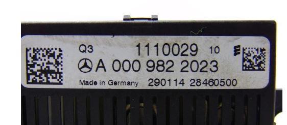 Mercedes E W212 2009-2016 sedan 2.2 CDI diesel AT 125 kW 2009  Batéria (akumulátor) A0009822023