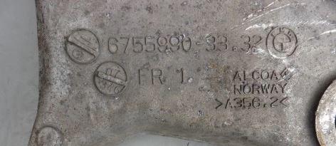 BMW 5 E60 2003-2010 sedan 2.0 D diesel MT 110 kW 2006  Rameno zadné pravé 6755990