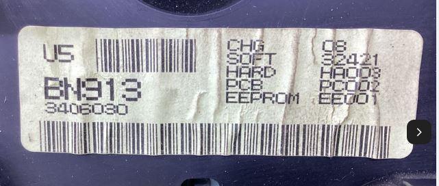 Nissan Almera N16 2000-2006 sedan 1.5 16v petrol MT 72 kW 2005  Prístrojová doska BN913 3406030