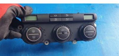 Volkswagen Jetta V 2005-2010 sedan 1.9 TDI diesel MT 77 kW 2008  Panel kúrenia/klimatizácie 1K0907044AT