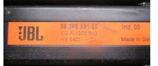 Peugeot 407 sedan 1.6 HDI diesel MT 80 kW 2007  Zosilňovač 9646959180