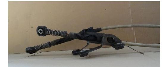 Skoda Fabia I 1999-2007 hatchback 1.4 MPI petrol MT 50 kW 2002  Rýchlostná páka (kulisa) 6Q0711061