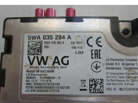 Skoda Octavia IV 2020- hatchback   Modul komfortu 5WA035284A