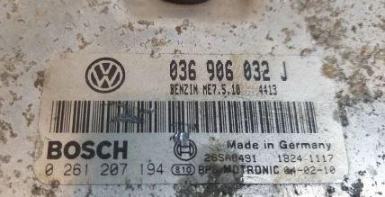 Skoda Octavia I 1996-2010 hatchback 1.4 16v petrol MT 55 kW 2001  Riadiaca jednotka motora 0261207194 036906032J