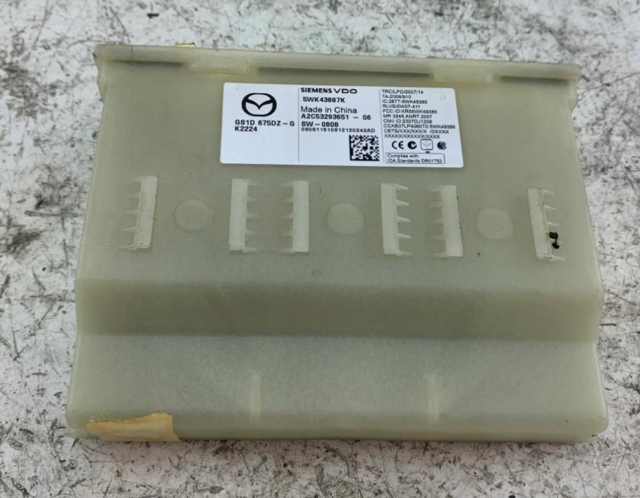 Mazda 6 II GH 2007-2012 Modul GS1D675DZ-G