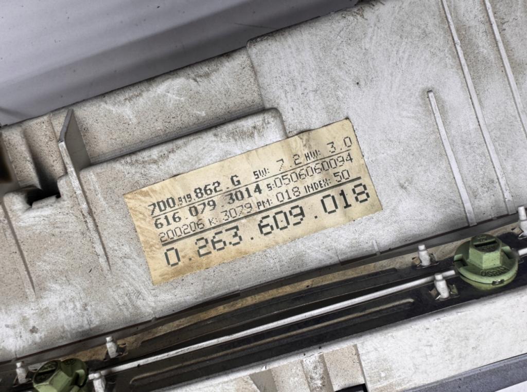 Volkswagen Transporter T4 1990-2003 Prístrojová doska 7D0919862G