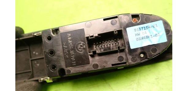 BMW 1 E87 2004-2011 hatchback 1.6 petrol MT 85 kW 2005  Prepínač ovládania okna predný ľavý 9167154-01 9167154