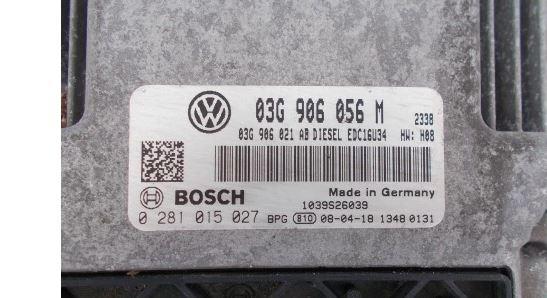 Seat Altea hatchback 2.0 TDI diesel MT 103 kW 2004  Riadiaca jednotka motora 03G906056M 0281015027