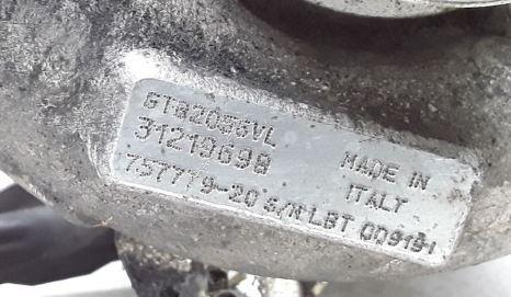 Volvo XC90 I 2002-2014 hatchback 2.4 D5 diesel AT 136 kW 2008  Turbodúchadlo 31219698 GTB2056VL