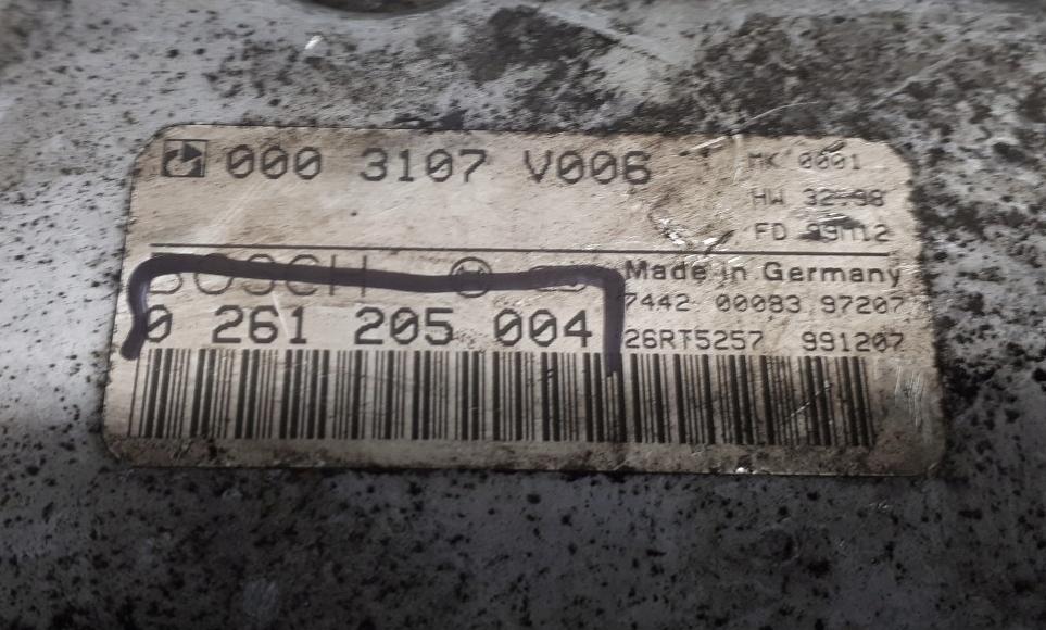 Smart CITY-COUPE (450) 1998 - 2004 0.6 40 kW  Riadiaca jednotka motora 0261205004 0003107V006