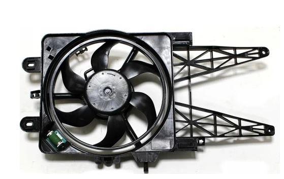 Fiat Punto II 1999-2010 hatchback 1.2 petrol MT 44 kW 2001  Ventilátor chladiča klimatizácie 46785738