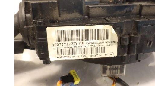 Peugeot 308 II 2013-2021 combi 2.0 E-HDI diesel MT 110 kW 2015  Prepínacie páčky pod volantom 98072732ZD