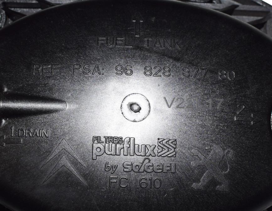 Citroen C5 III KOMBI 5D 3.0HDI V6 241KM 08-17 Obal palivového filtra 9682887780