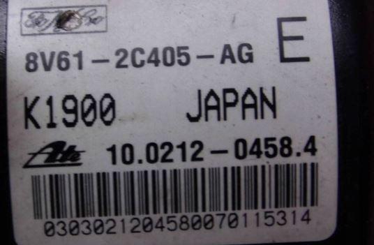 Mazda 3 II BL 2008-2013 sedan 1.6 CITD diesel MT 80 kW 2010  Pumpa ABS 8V612C405AG