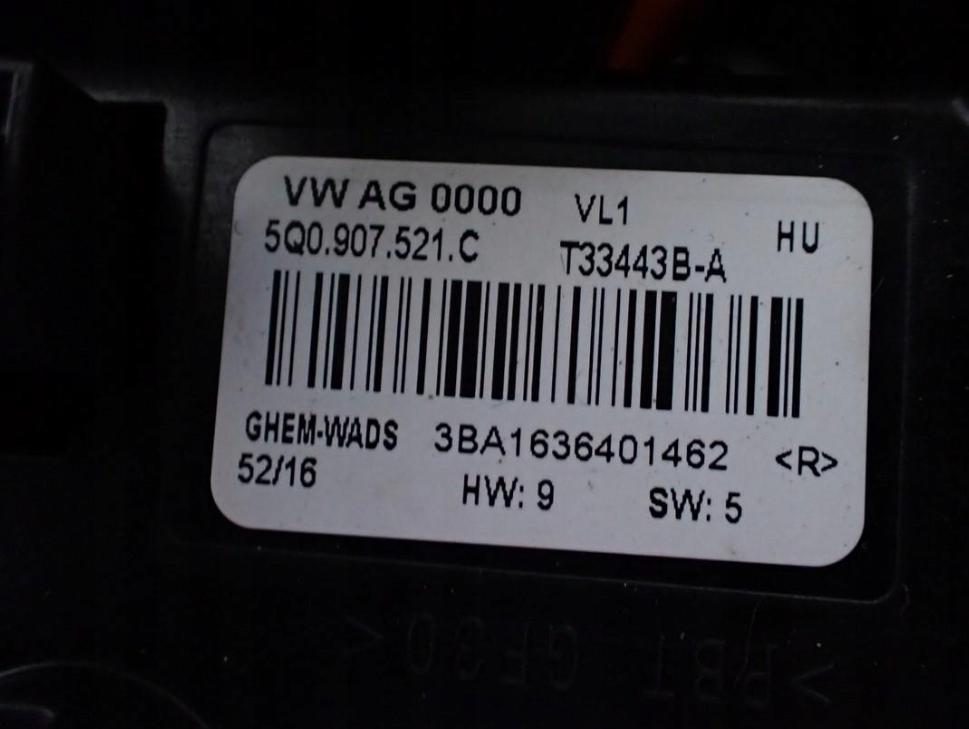 Skoda Octavia III 2013- Ventilátor kúrenia 5Q1819021F 5Q0907521C