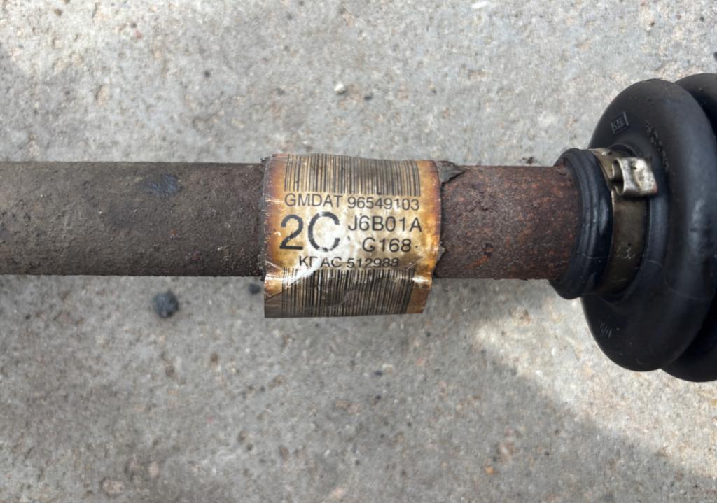 Chevrolet Lacetti sedan 1.6 16v petrol MT 80 kW 2007  Poloos predná ľavá 96549103