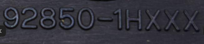 Kia Ceed I 2006-2012 hatchback 1.4 16v petrol MT 77 kW 2010  Osvetlenie interiéru 928501HXXX