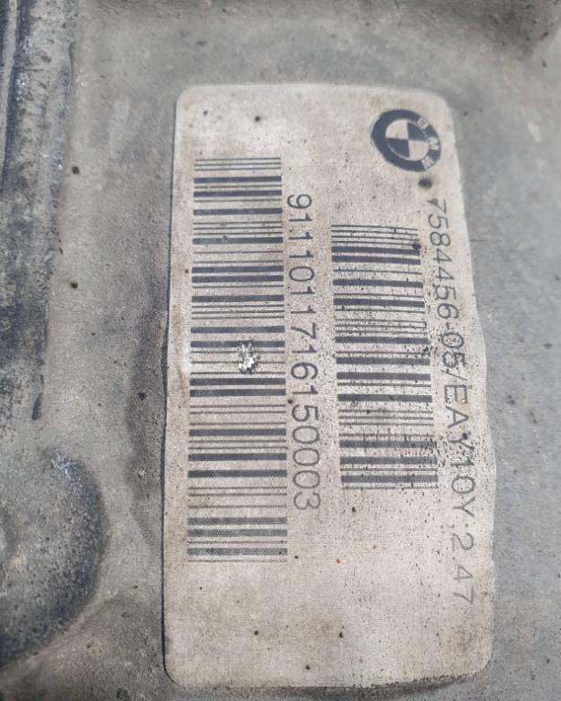 BMW 5 F10 2010-2017 combi 3.0 D diesel AT 180 kW 2011  Diferenciál zadný 7584456