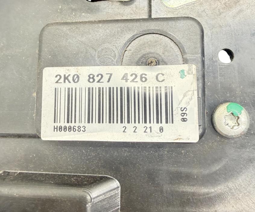 Volkswagen Caddy III 2K 2003-2020 hatchback 1.9 TDI diesel MT 77 kW 2009  Zámok 2K0827426C