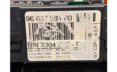 Peugeot 308 I 2007-2013 hatchback 1.6 HDI diesel MT 66.2 kW 2009  Riadiaca jednotka motora (štartovací komplet) 9664257580 9663798180