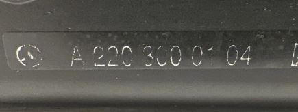 Mercedes S W221 2005-2013 sedan 5.5 V8 petrol AT 285 kW 2008  Potenciometer plynového pedálu A2203000104