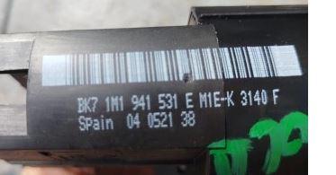 Seat Toledo II 1998-2004 sedan 1.9 TDI diesel MT 81 kW 2003  Prepínač svetiel 1M1941531E