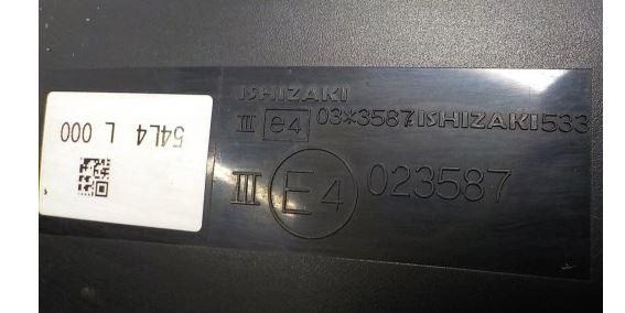 Suzuki SX4 I 2006-2014 hatchback 1.6 16v petrol MT 79 kW 2008  Spätné zrkadlo vonkajšie ľavé 023587 8 PIN