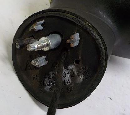 Ford Fiesta Mk7 2008-2017 hatchback 1.6 TDCI diesel MT 66 kW 2010  Spätné zrkadlo vonkajšie pravé 6 PIN