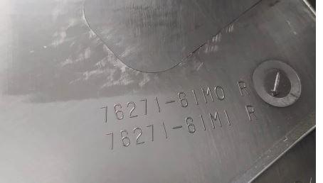 Suzuki SX4 S-Cross 2013-2021 hatchback 3.6 V6 petrol N36A AT 185 kW 2007  Pláto kufra 76271-61M0