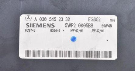 Mercedes C W203 2000-2007 sedan 2.2 CDI diesel MT 105 kW 2002  Riadiaca jednotka prevodovky A0305452332 5WP20005BB