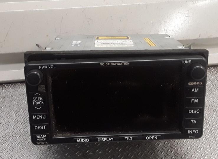 Toyota Corolla Verso II 2004-2009 Rádio 8612064010EX