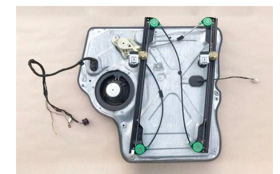 Volkswagen Transporter T5 2003-2015 hatchback 2.5 TDI diesel MT 96 kW 2007  Mechanizmus sťahovania okna predný ľavý 7H0837729