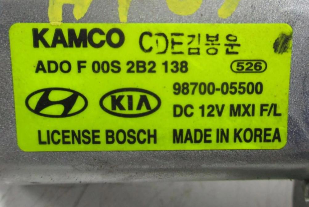 Hyundai Atos hatchback 1.0 petrol MT 43 kW 2002  Motorček stieračov zadný 9870005500