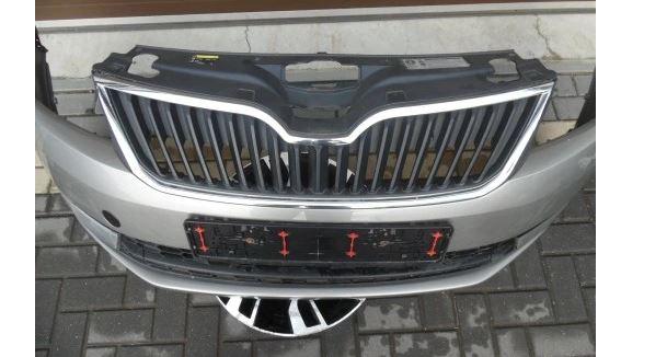 Skoda Rapid 2012-2019 hatchback 1.2 TSI petrol MT 77 kW 2012  Nárazník predný