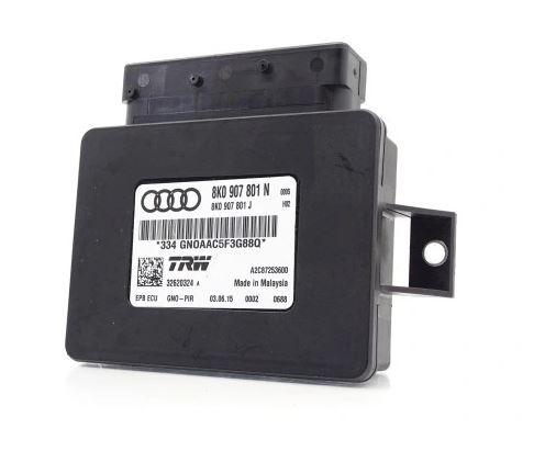 Audi Q5 2008-2016 hatchback 2.0 TFSI petrol AT 165 kW 2014  Modul ručnej (parkovacej) brzdy 8K0907801N