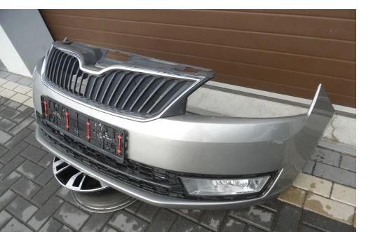 Skoda Rapid 2012-2019 hatchback 1.2 TSI petrol MT 77 kW 2012  Nárazník predný
