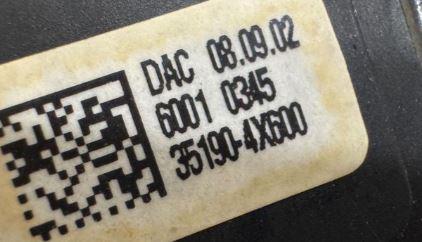 Hyundai H1 hatchback 2.5 CRDI diesel MT 103 kW 2006  Potenciometer plynového pedálu 351904X600 60010345