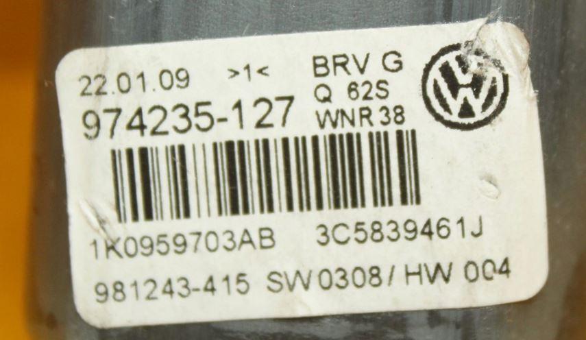 Volkswagen Passat B6 2005  2010 combi 1.9 TDI diesel  Motorček okien predný ľavý