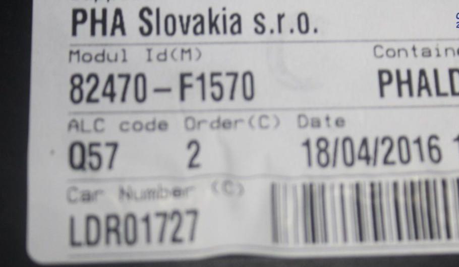 Kia Sportage IV 2015-2021 hatchback 1.7 CRDI diesel MT 85 kW 2016  Mechanizmus sťahovania okna predný ľavý 82450F1010 82470F1570