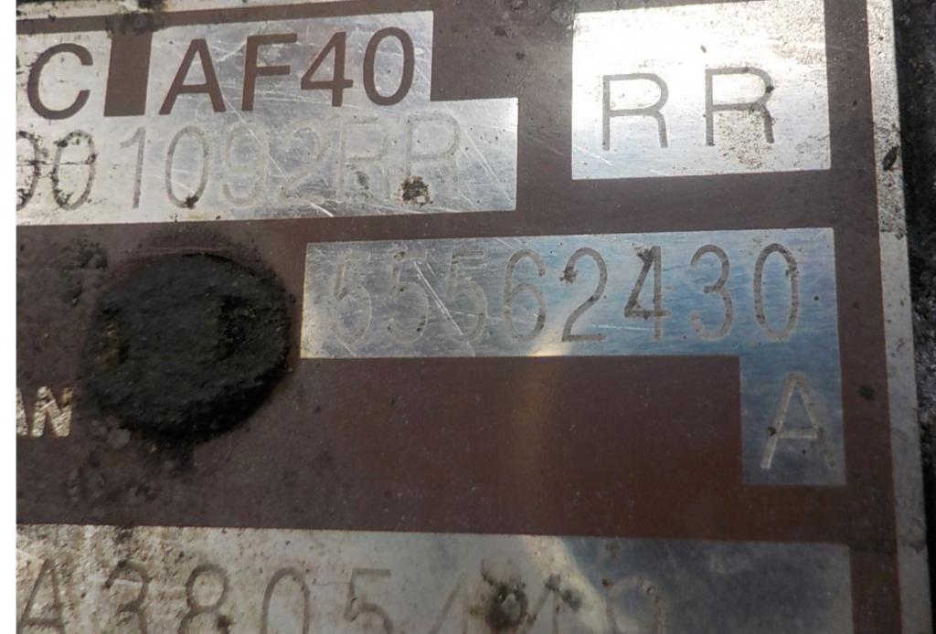 Opel Insignia A 2008-2017 hatchback 2.0 CDTI diesel MT 118 kW 2009  Prevodovka automatická 55562430A