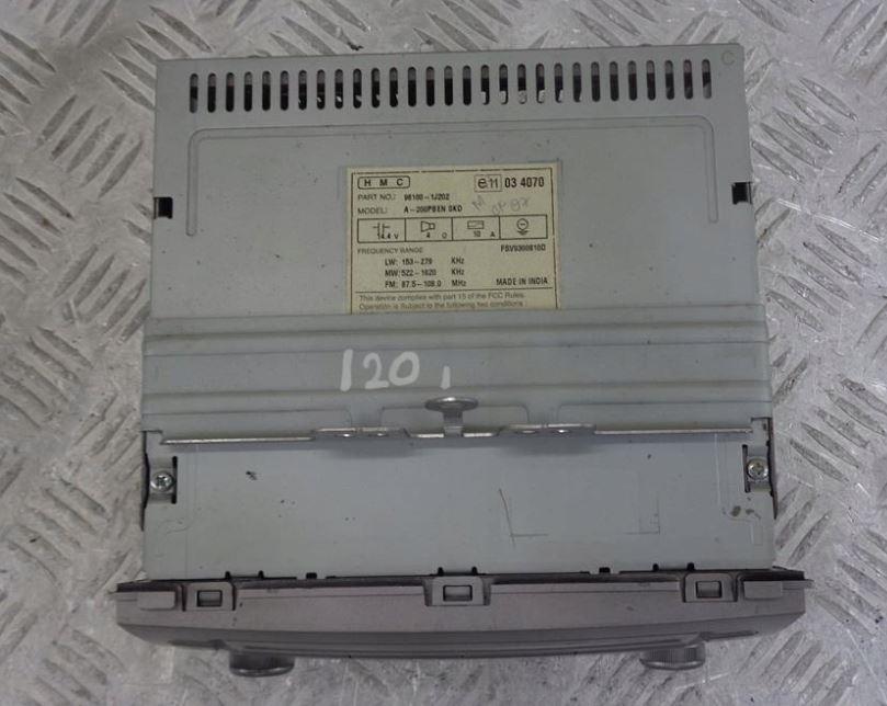 Hyundai I20 I 2008-2014 hatchback 1.1 CRDI diesel 55 kW 2013  Rádio 96100-1J202