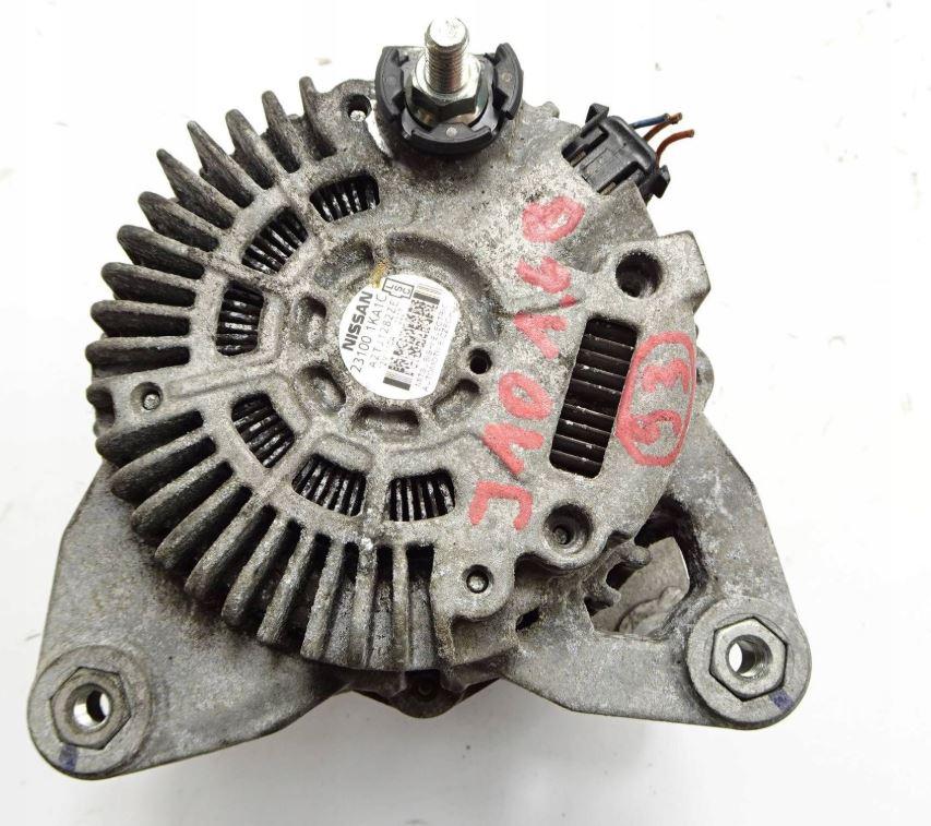 Nissan Qashqai I J10 2006-2013 hatchback 1.6 16v petrol MT 84 kW 2009  Alternátor 23100-1KA1C