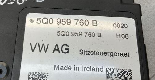 Skoda Superb II 2008-2015 sedan 2.0 TDI diesel MT 125 kW 2009  Modul komfortu 5Q0959760B