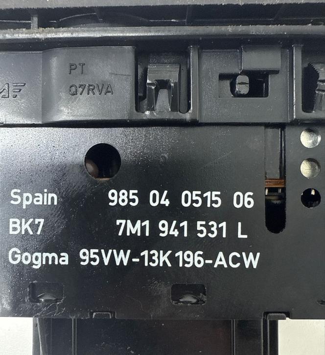 Ford Galaxy Mk1 1995-2000 minivan Prepínač svetiel 7M1941531L