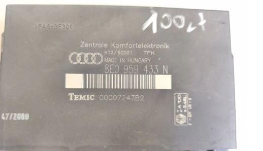 Audi A4 B6 2000-2004 sedan 1.9 TDI diesel MT 96 kW 2001  Modul komfortu 8E0959433N